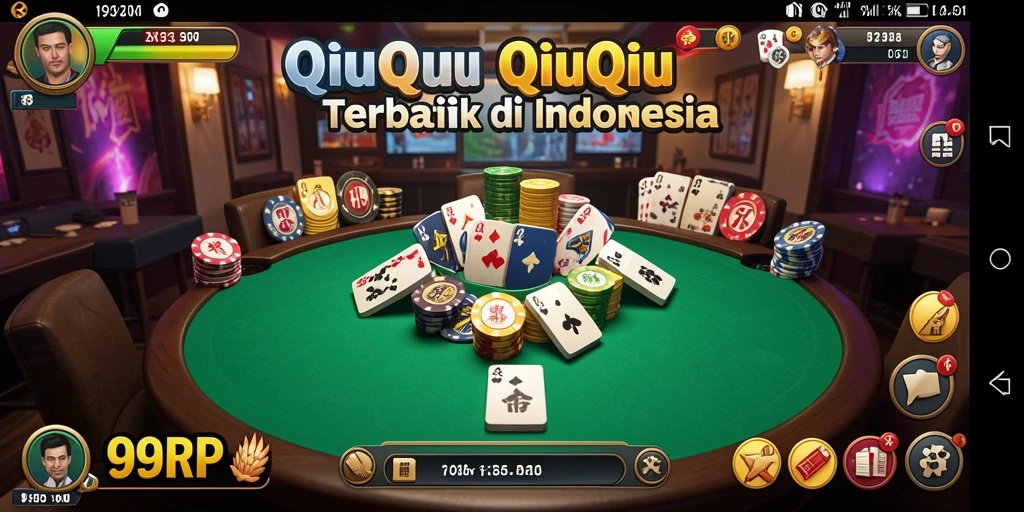 Screenshot gameplay QiuQiu yang mendebarkan.
