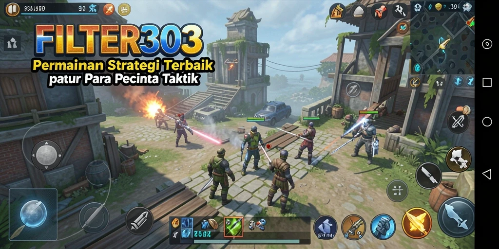 Tampilan menarik dari gameplay FILTER303 yang mendebarkan.