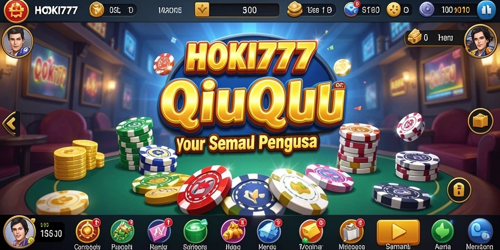 Tampilan gameplay seru HOKI777 yang memukau dalam QiuQiu.