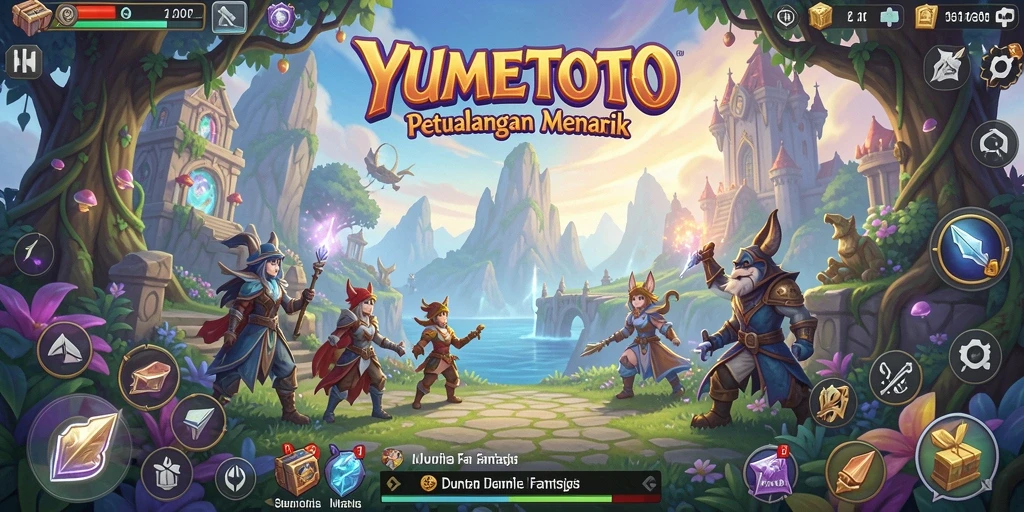 Tangkap momen seru dalam gameplay YUMETOTO.